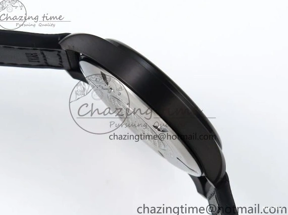 MIROTIME 0101 Pilot Black Ace BLSF 1:1 Best Edition White Lume Dial on Black Nylon Strap MIYOTA OnTrend 7021